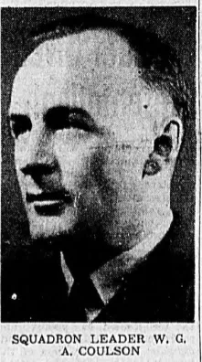 Squadron Leader William George Allen Coulson RAF