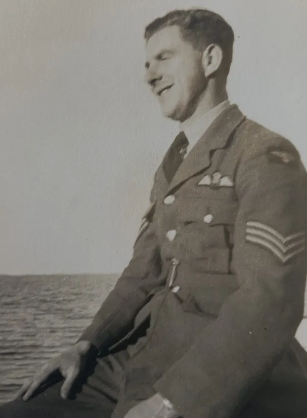 Flying Officer Edward Scott RAFVR