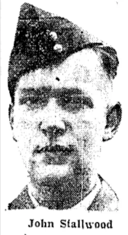 Sergeant John Benjamin Stallwood RCAF