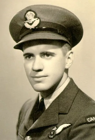 Flying Officer R C Wiens RCAF