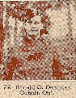 Flight Sergeant Ronald Dempsay RCAF