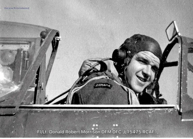 Flight Lieutenant Donald Robert Morrison RCAF