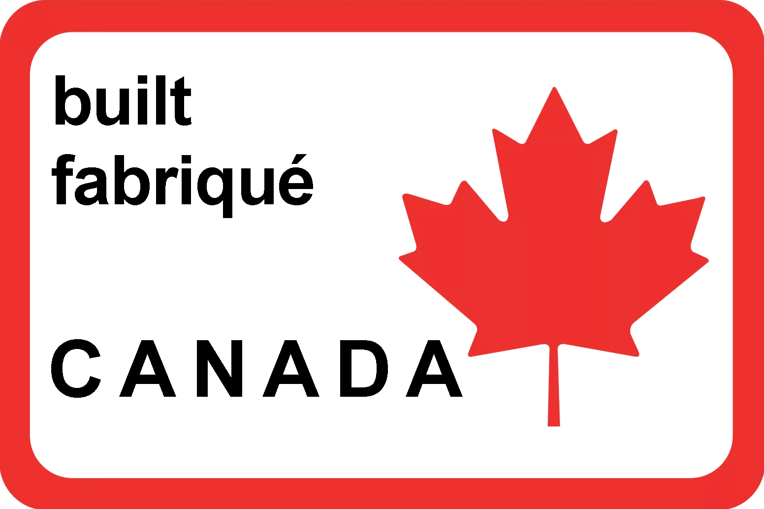 Manufactured in Canada